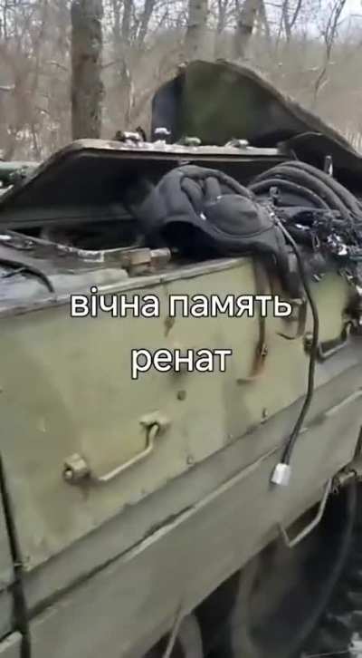 UA POV - A Damaged Ukrainian T-80UD Tank - 19th November 2024