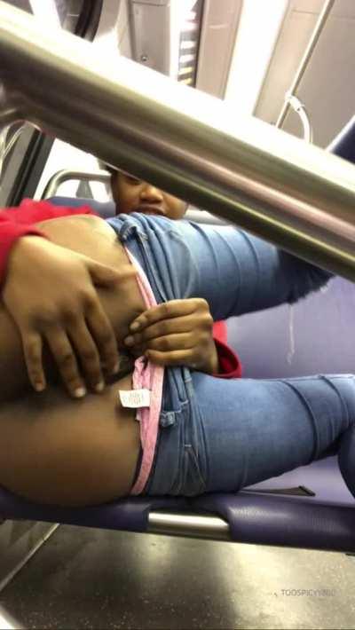 Just a quick strip on the train