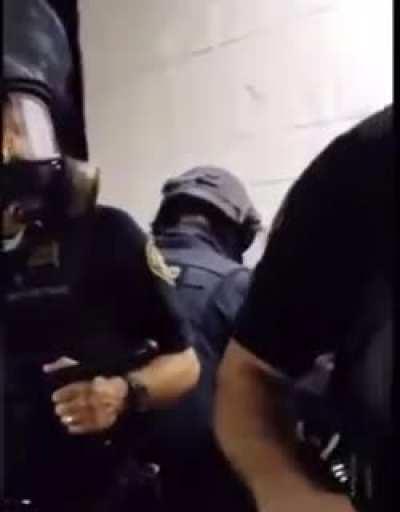 american police arrest a disabled person