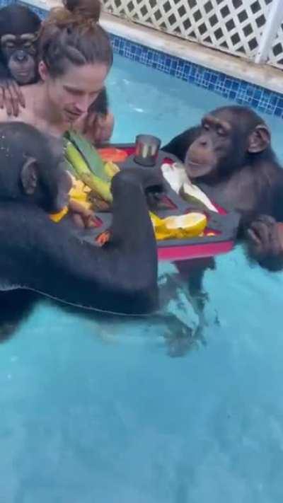 Breakfast with the boys