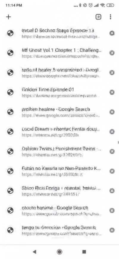 The sheer amount of tabs I have on chrome.