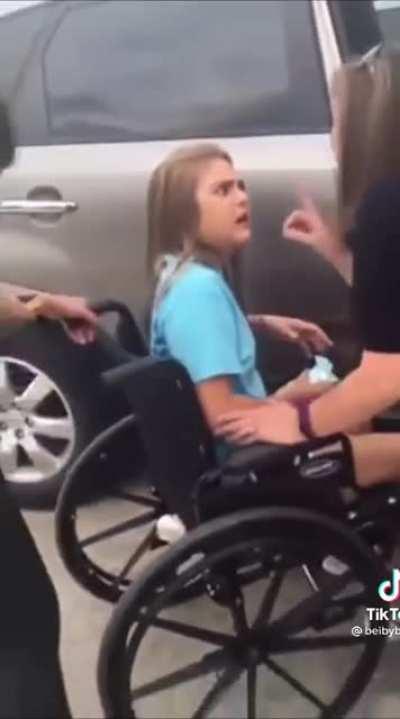 The mother does not sound impressed