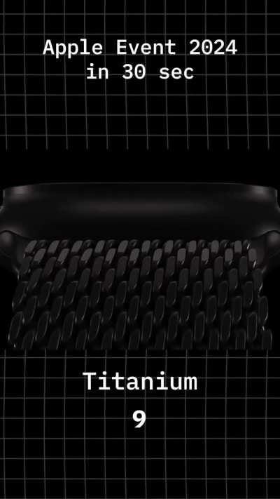 Apple Event in 30 sec