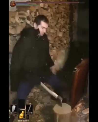 He wields a weapon of great power