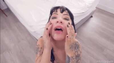 Charlotte Sartre is a little goth cumslut