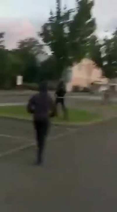 Dijon France,Since Friday evening, dozens of Chechens from all over France, Belgium and Germany, have arrived in Dijon, to settle their accounts with local Maghreb drug dealers, accused of having beaten up a Chechen teenager.