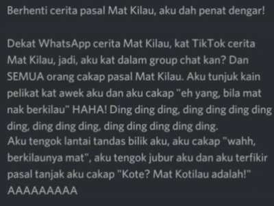 Berhenti Cakap Tentang Mat Kilau!