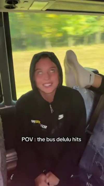 Some girl on tt took a video of my cousin's shaky socked soles. She is a soccer player.