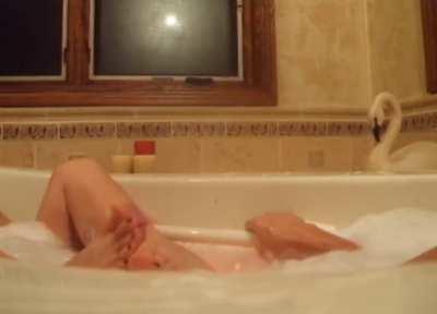 Sneaky Footjob for my Son in Barth 