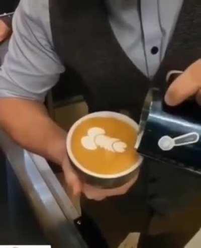 Man's got some talent...Damn.