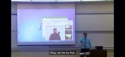 Препод придумал для учеников первоапрельскую шутку.