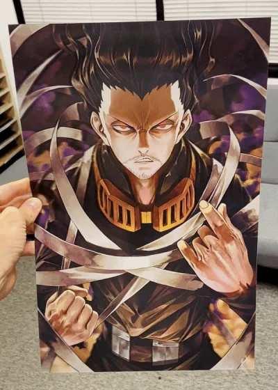 I drew & created 3D Fan Artwork of my favorite teacher, Shota Aizawa!