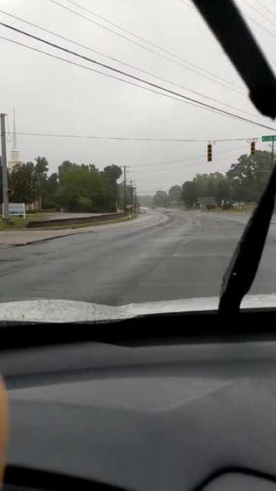 Widespread NC Power Outage. Cars blowing through traffic lights.