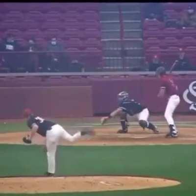 Look how far it bounced!