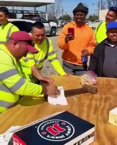 Men spending time are simple