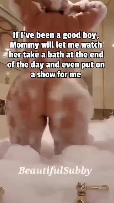 Always be a good boy for mommy