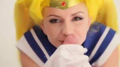 Cosplay Lexi Belle Finished Him Off