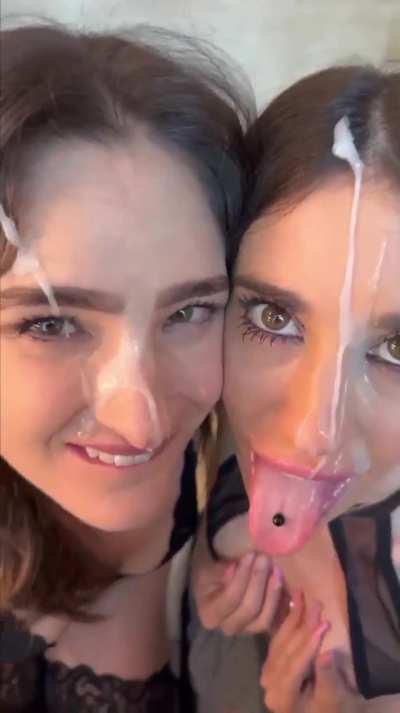 Sluts love getting covered