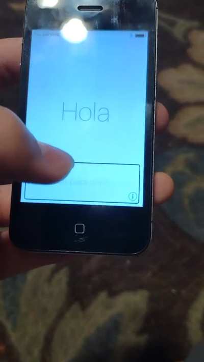How to turn off text to speech in setup mode?