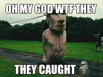 What did you do Moai
