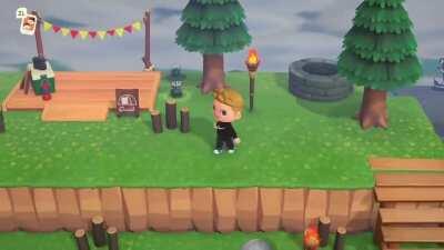 Quick tour of my 5 star island. Still has a lot of work left, also got inspiration from reddit lol