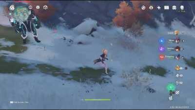 Fatui legs it after seeing Jean 😂