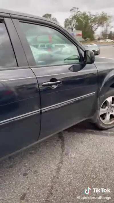 To leave the scene of an accident