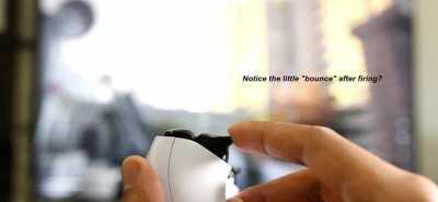 Adaptive trigger while shooting a sniper rifle.