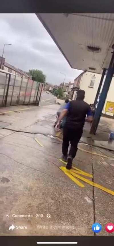 Car wash with free beatdown