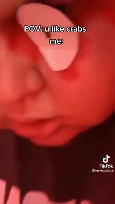 I don't like crabs anymore