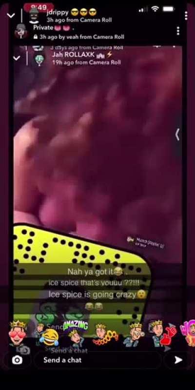 NO WAY ICE SPICE MAYA BUCKETS AND SOJABRAT GETTING LEAKED