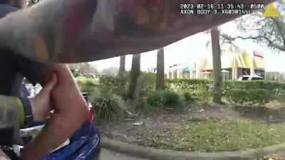 Video shows arrest of Florida woman who allegedly pulled gun at McDonald's over free cookie