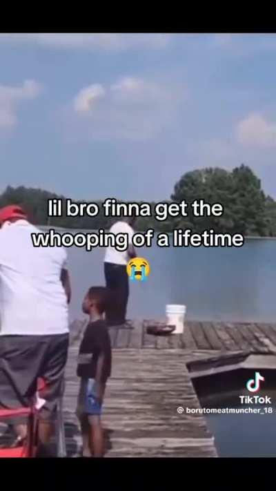 To go fishing with ur kid