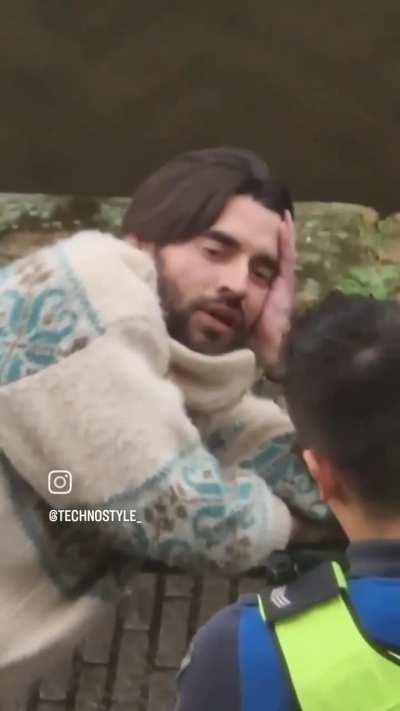 Tourist Vibing in Amsterdam 