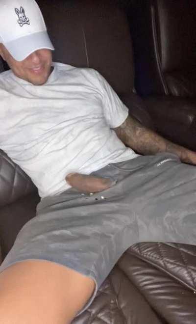 Someone in the mood for a movie night with this busty sexy blonde