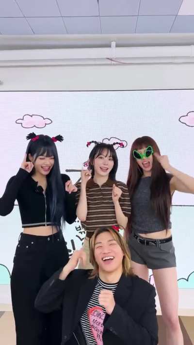 251107 LE SSERAFIM TikTok Update with Miyawaki Sakura, Huh Yunjin & Hong Eunchae - Eat it up w/ BIGBANG Daesung ⭐️🍝 (SPAGHETTI Challenge)