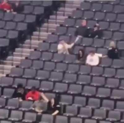 Strobe light at G1C malfunctioned, and made this guy look like he got a star from a Mario level.