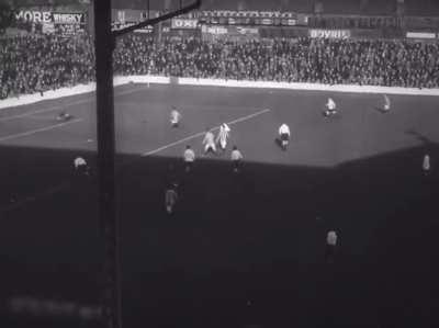Footage of Tottenham Hotspur playing at White Hart Lane in 1924