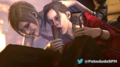 Ada and Claire say Fuck Da Police (PokedudeSFM)