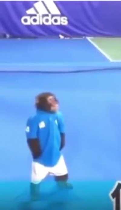 Bro didn't get paid enough.