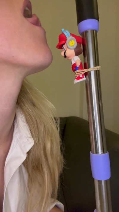 I hope you don't mind me using you for my entertainment.