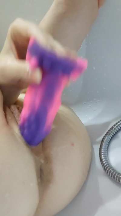 Splashes fly, pussy tightens  the perfect endless tease