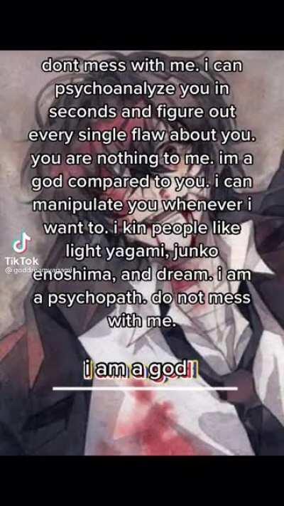 Bro I'm shaking he's a psycho