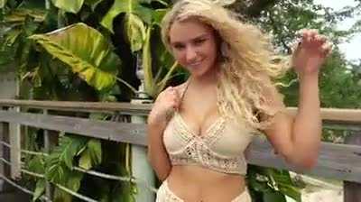 Stunning Lucie in video for Sixty6 Mag