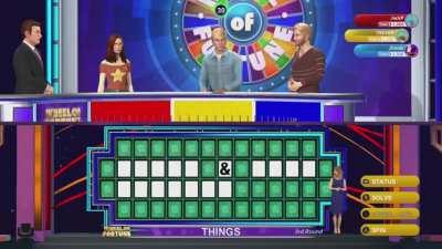 The most unfortunate game of Wheel of Fortune ever