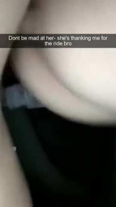 Gratitude the only way she knows how