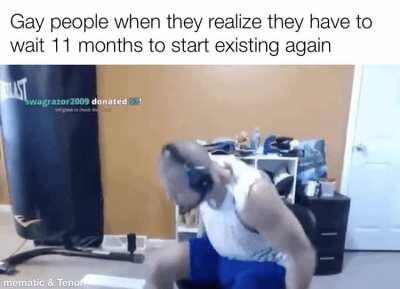 It's over come back next year