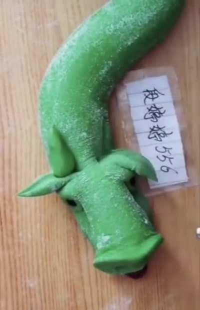 A little poke, a snip here and there... and you have a dragon