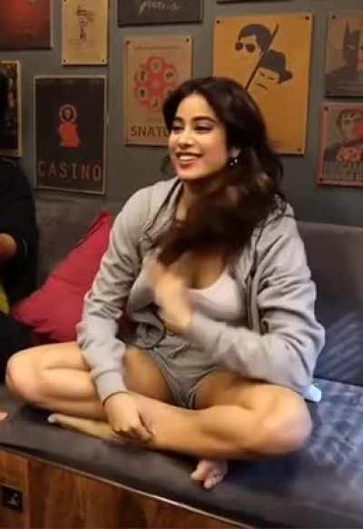 Janhvi Kapoor: She has got such cum draining legs. 🥵