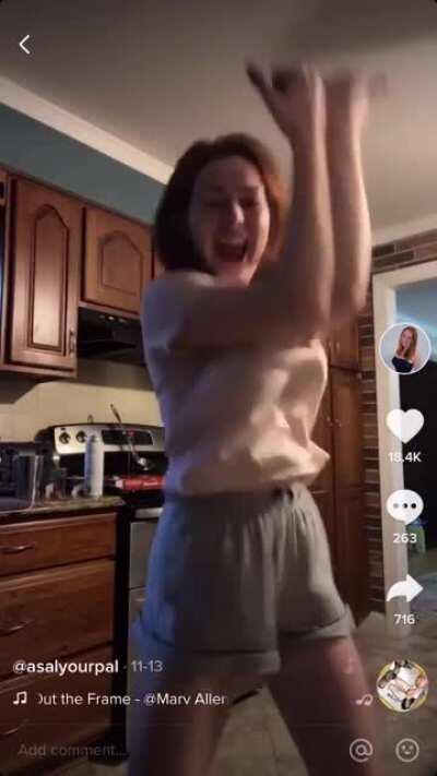 I don’t see enough of her on here